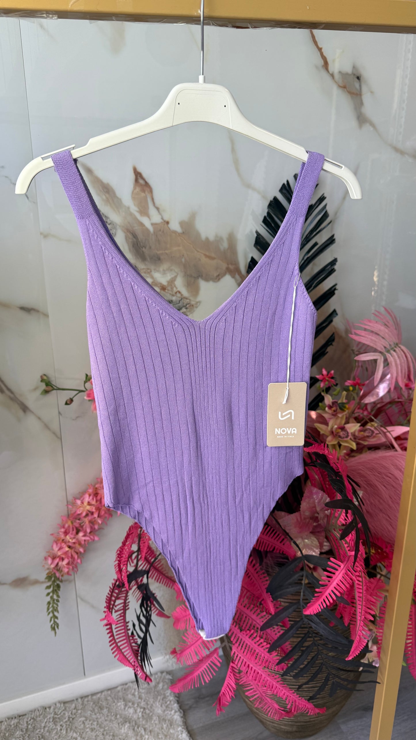 Beach Bodystocking | Lila