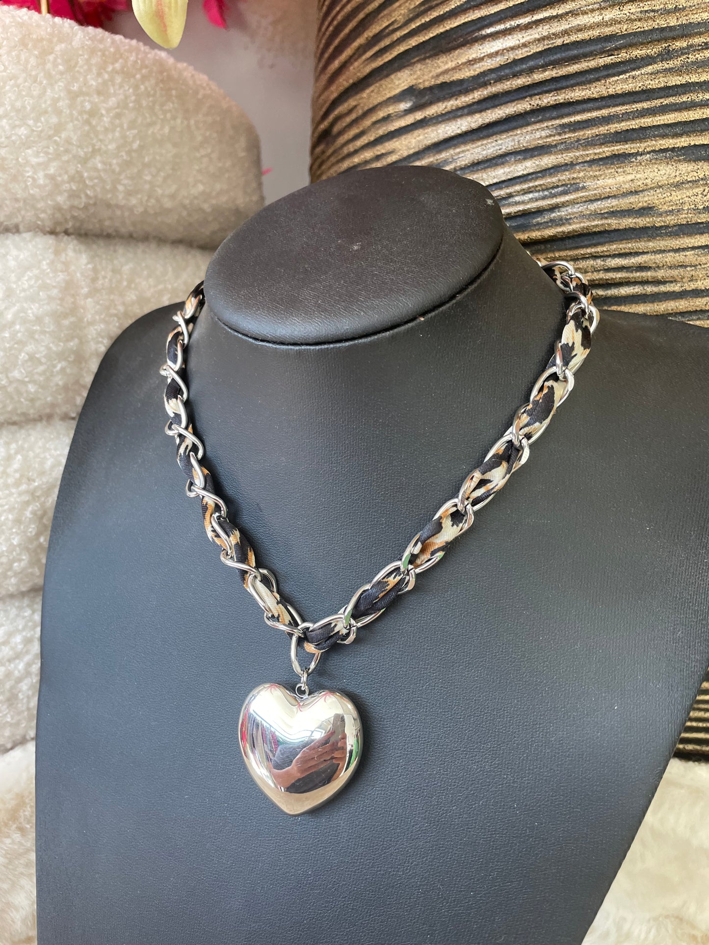Ketting Panter Hart | Zilver