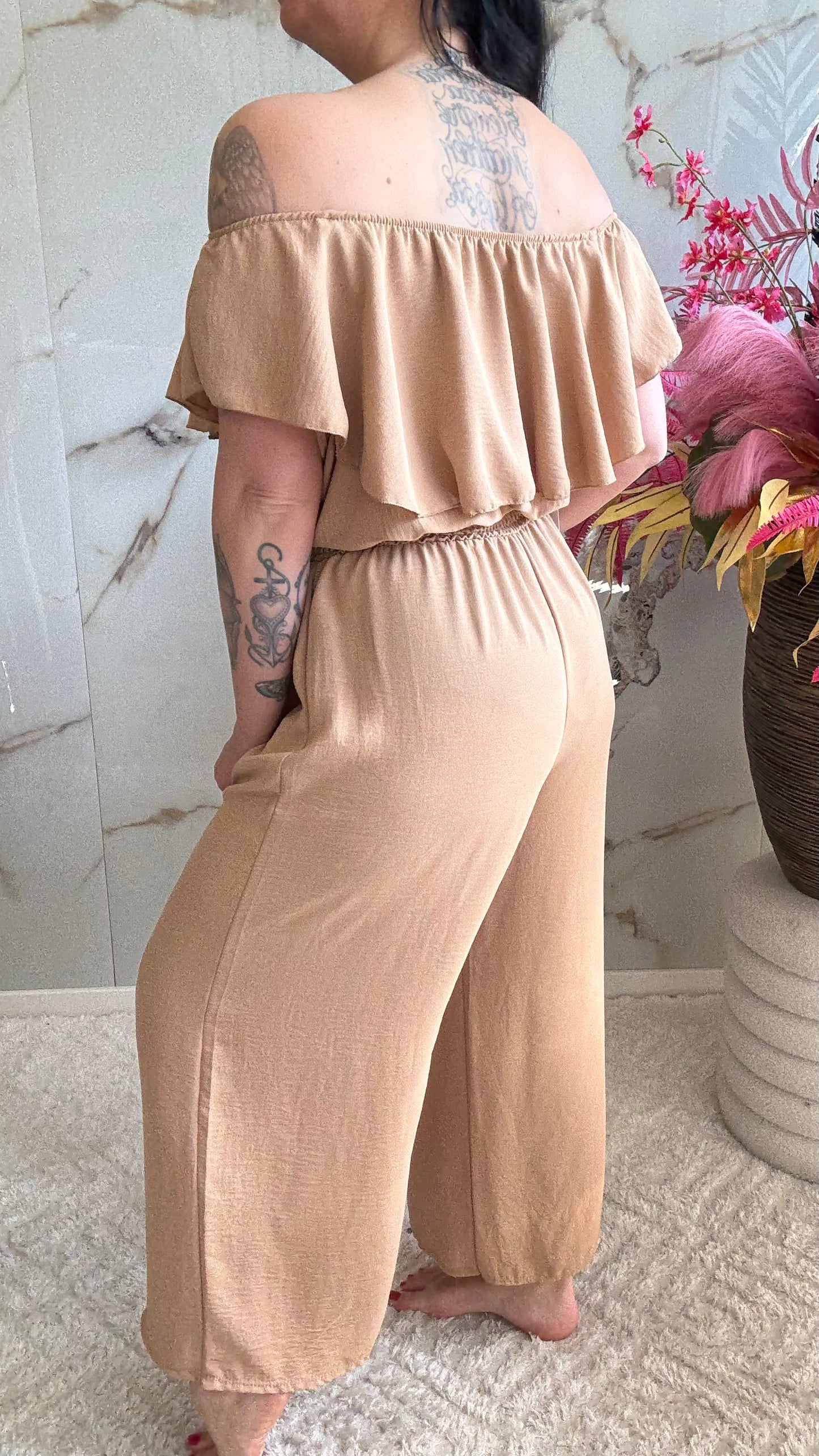 Jumpsuit | Camel | 36-44/46