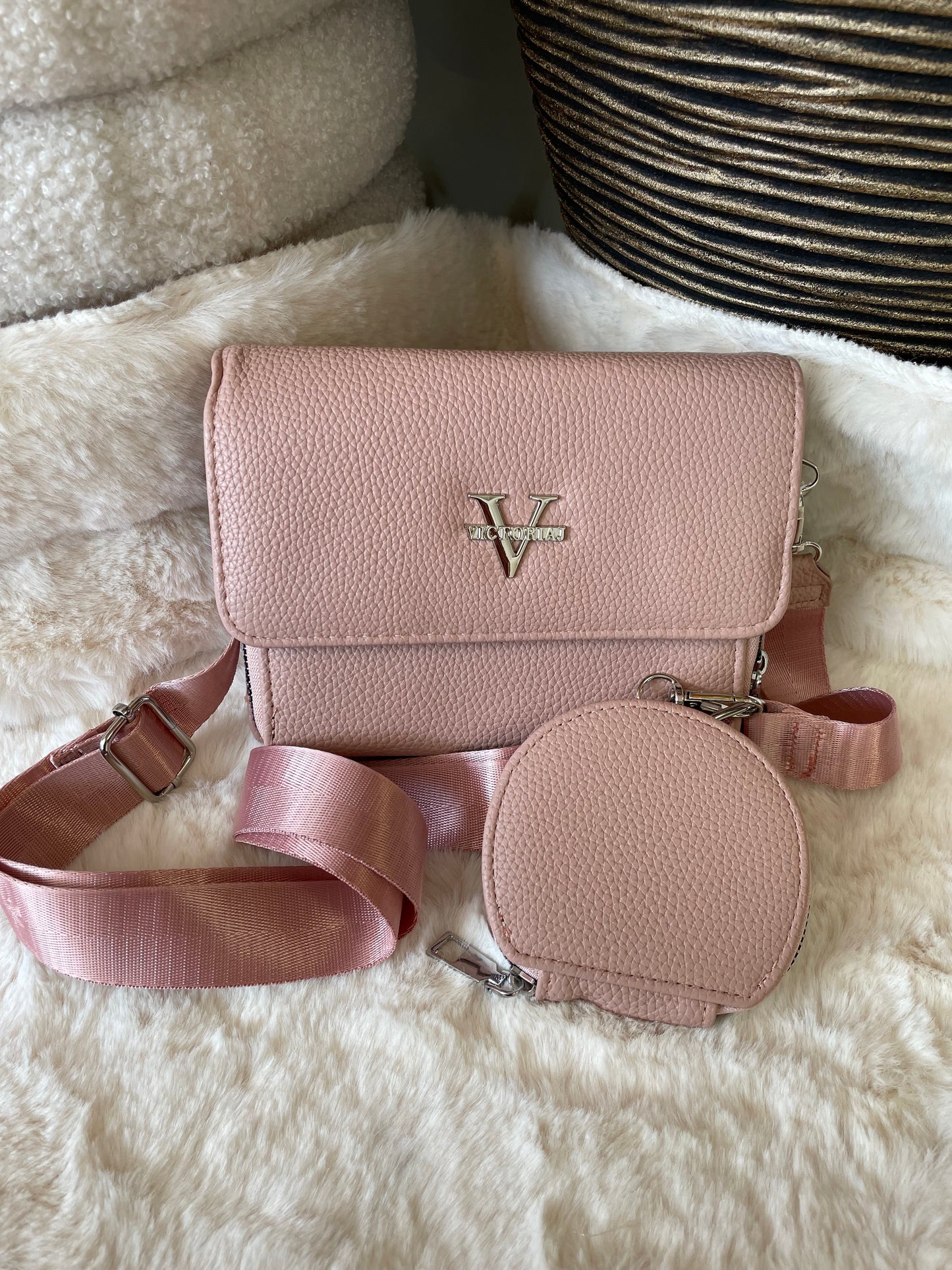 Cross Body Bag V | Roze