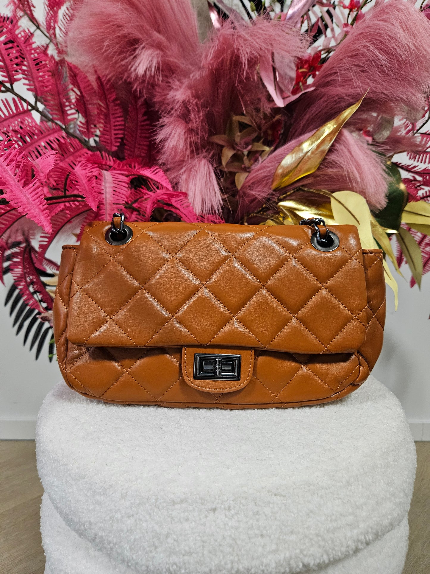Alisa Cross Body Bag - Roest Bruin