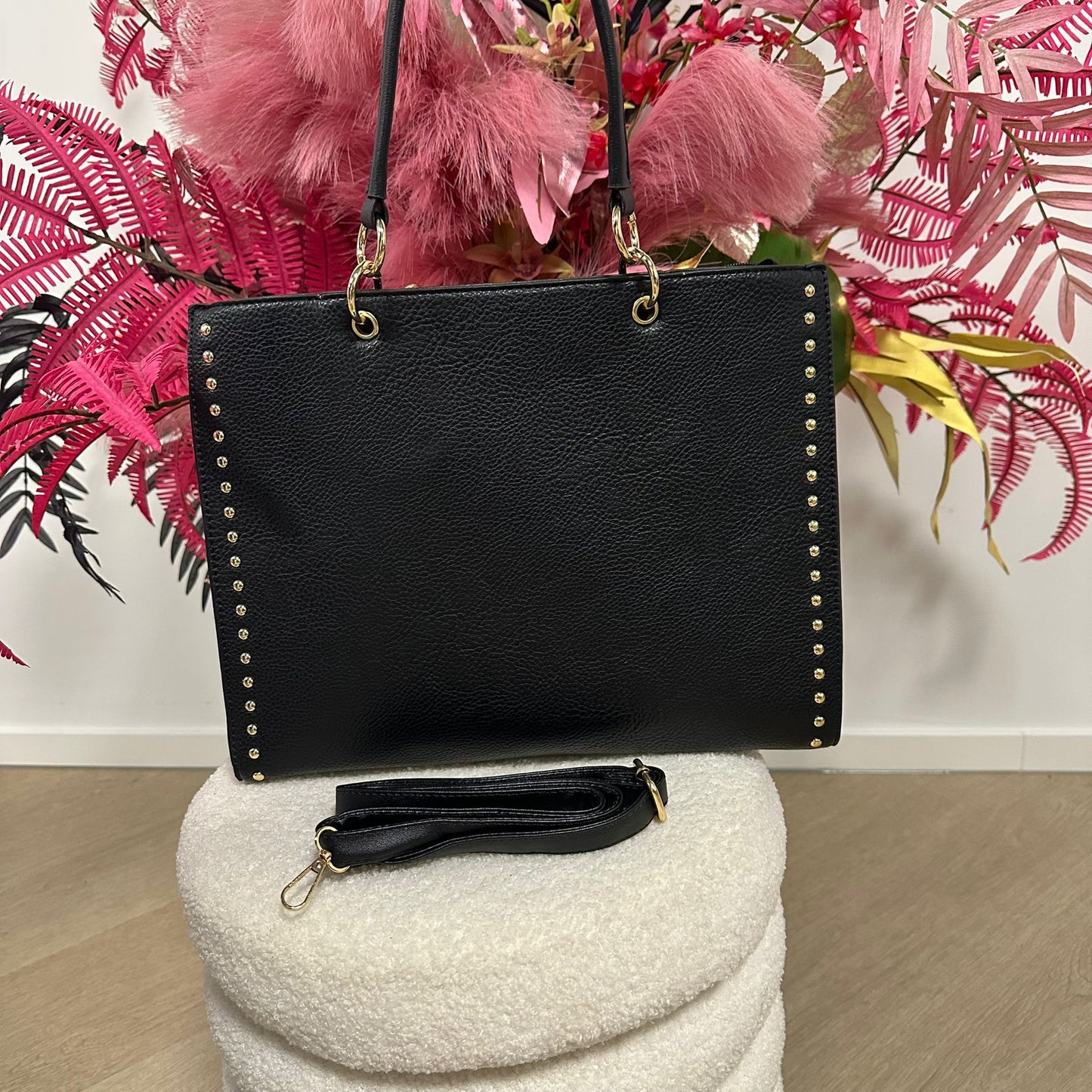 Candy | Schouder Tas Zwart