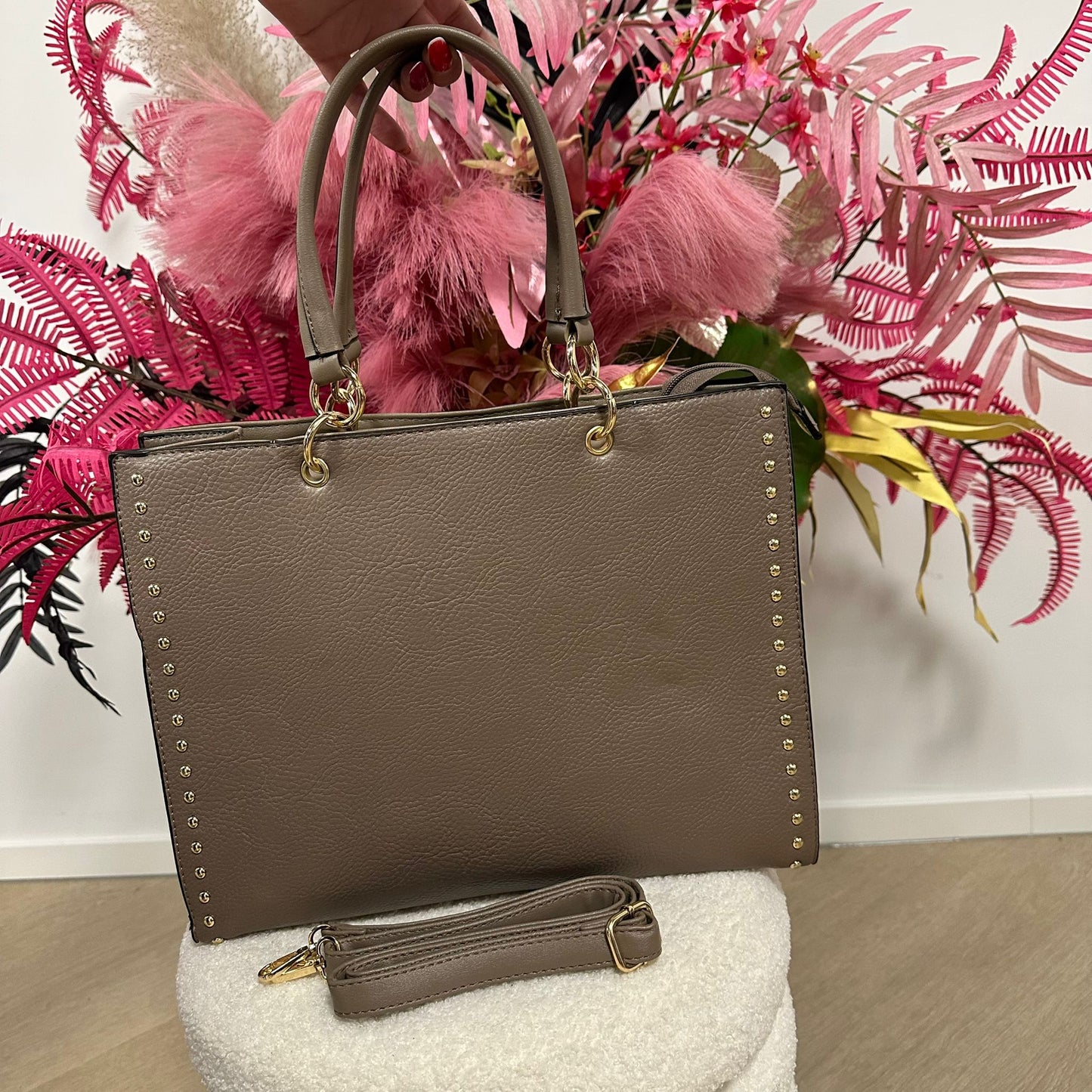 Candy | Schouder Tas Khaki