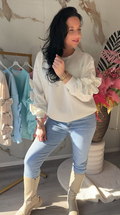 Liv | Strik Trui Off White