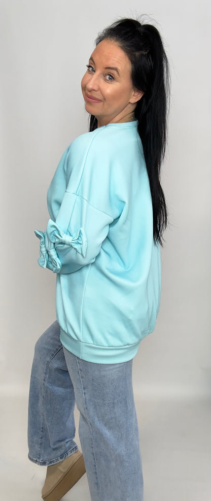 Liv | Strik Trui Aqua