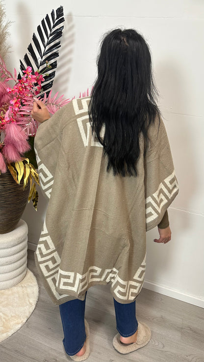 Omslag Sjaal/Doek | 24-21 | Taupe