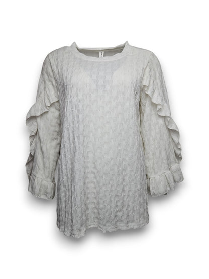 Ruffle Top | Wit