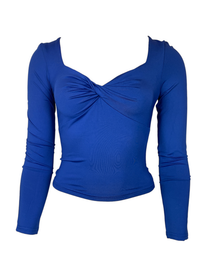 By Swan | Travel V-hals Top | Blauw