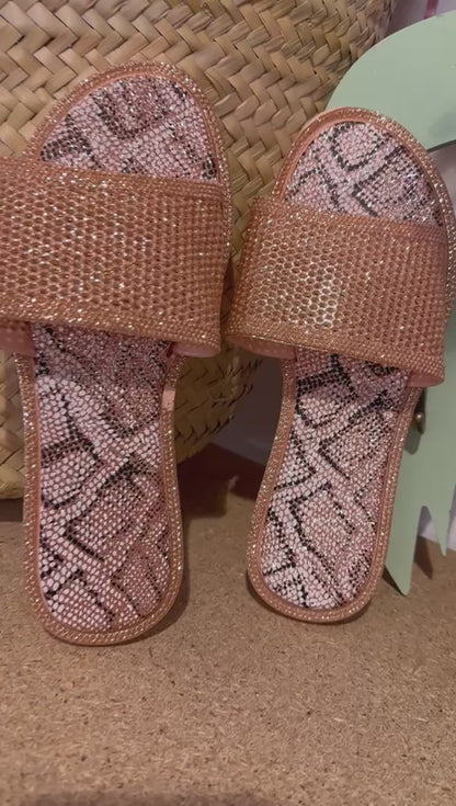 Bad slippers 'glitters' | Rose