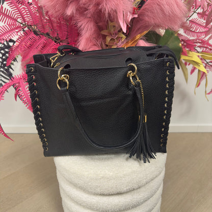 Schouder Tas Set 2 in 1 | Zwart